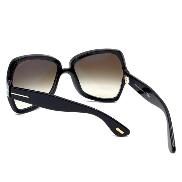 New, TOM FORD Jerry Sunglasses TF1222 01B Authentic